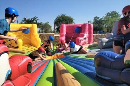 Actividad Humor Amarillo con hinchables